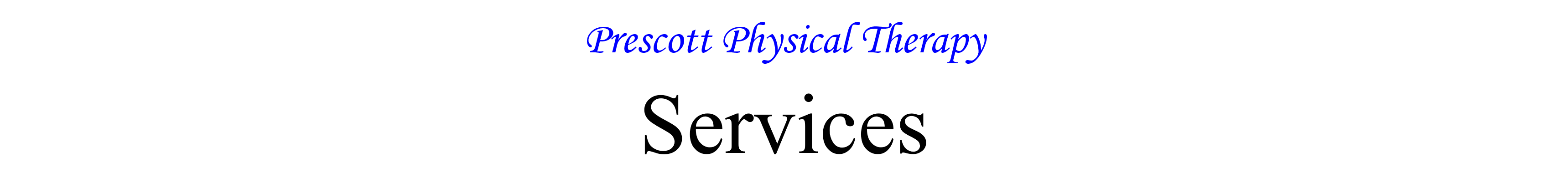 Prescott Physical Therapy